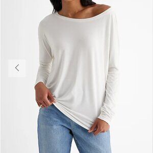 Express London Tee - GRAY XS NWT